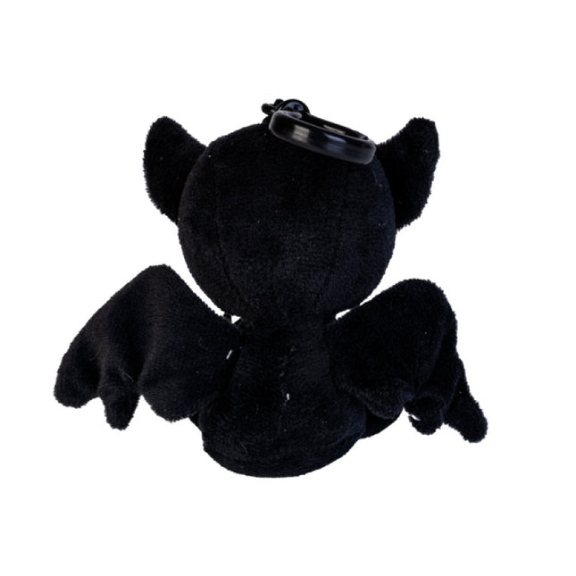Gus Fink Black Boris the Bat Keychain Plush