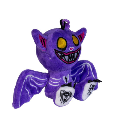 Gus Fink Purple Boris the Bat Keychain Plush