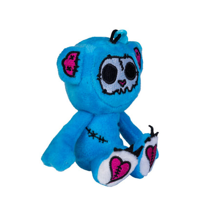 Gus Fink Blue Stitch Bear Keychain Plush