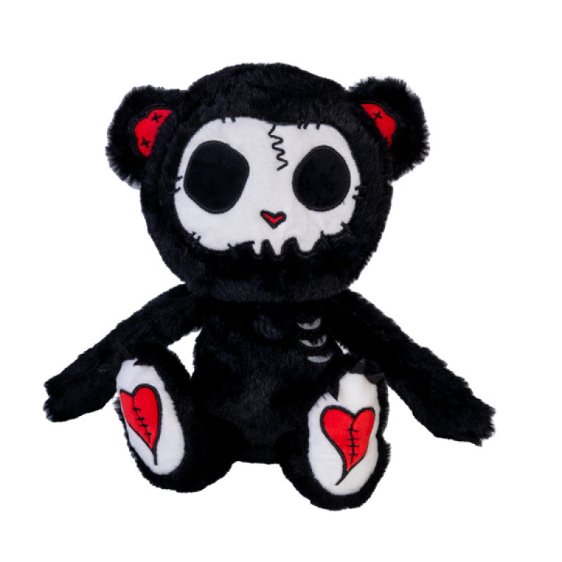 Grim the Stitch Bear Gooli Plush Black