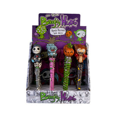 Boogily Heads Polyresin Pens displayed with Halloween-themed characters, helping families thrive with calm tools.