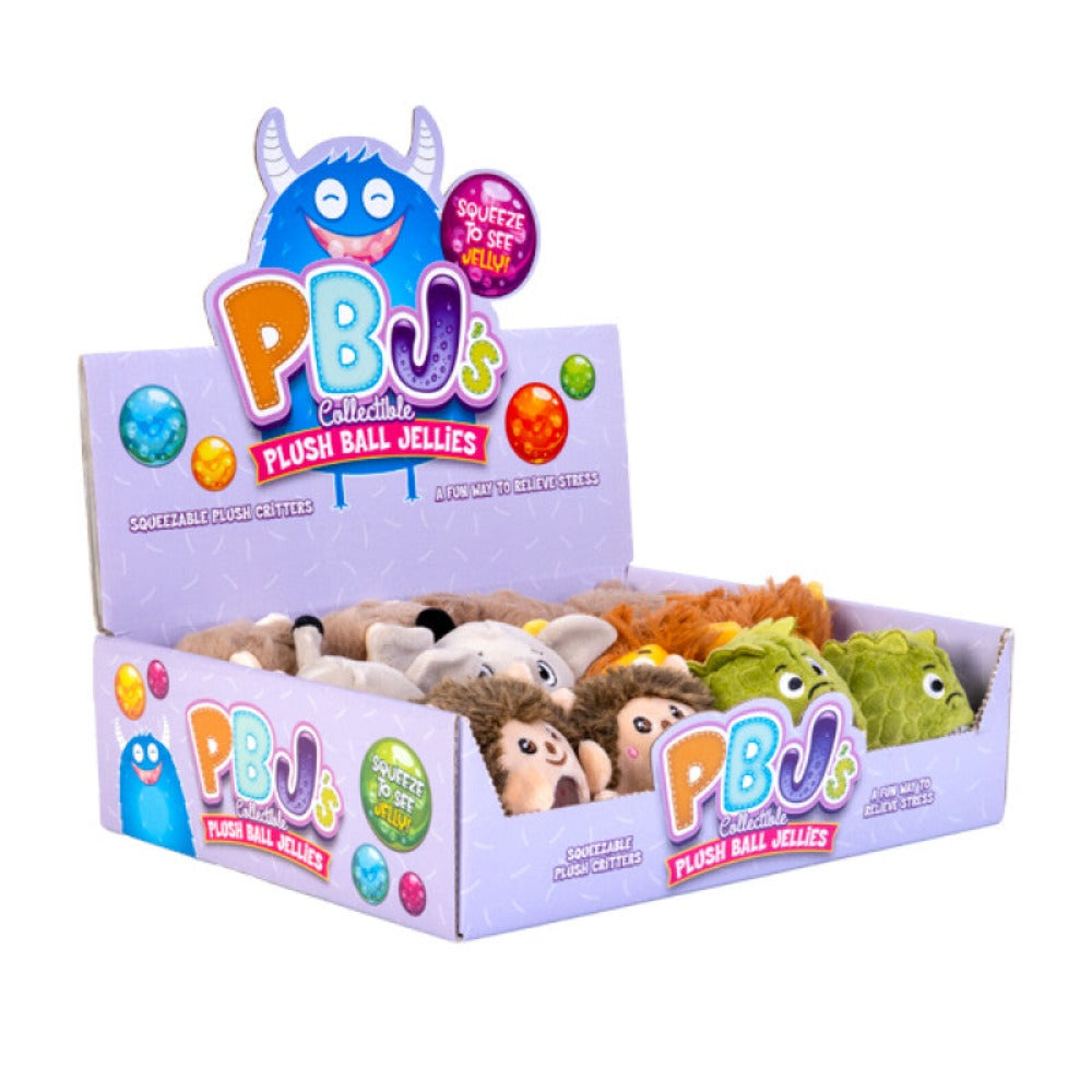 Wild Animals Plush Ball Jellies - Sensory Circle