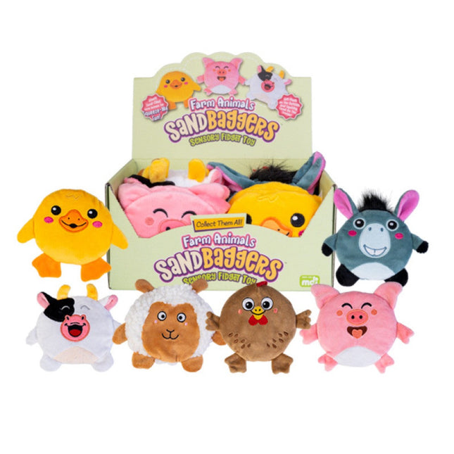 Farm Animals Sandbagger Pals - Sensory Circle