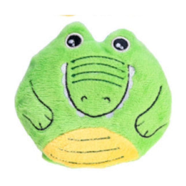Wild Animals Sandbagger Pals soft green crocodile plush weighted toy for calming sensory support Helping families thrive.