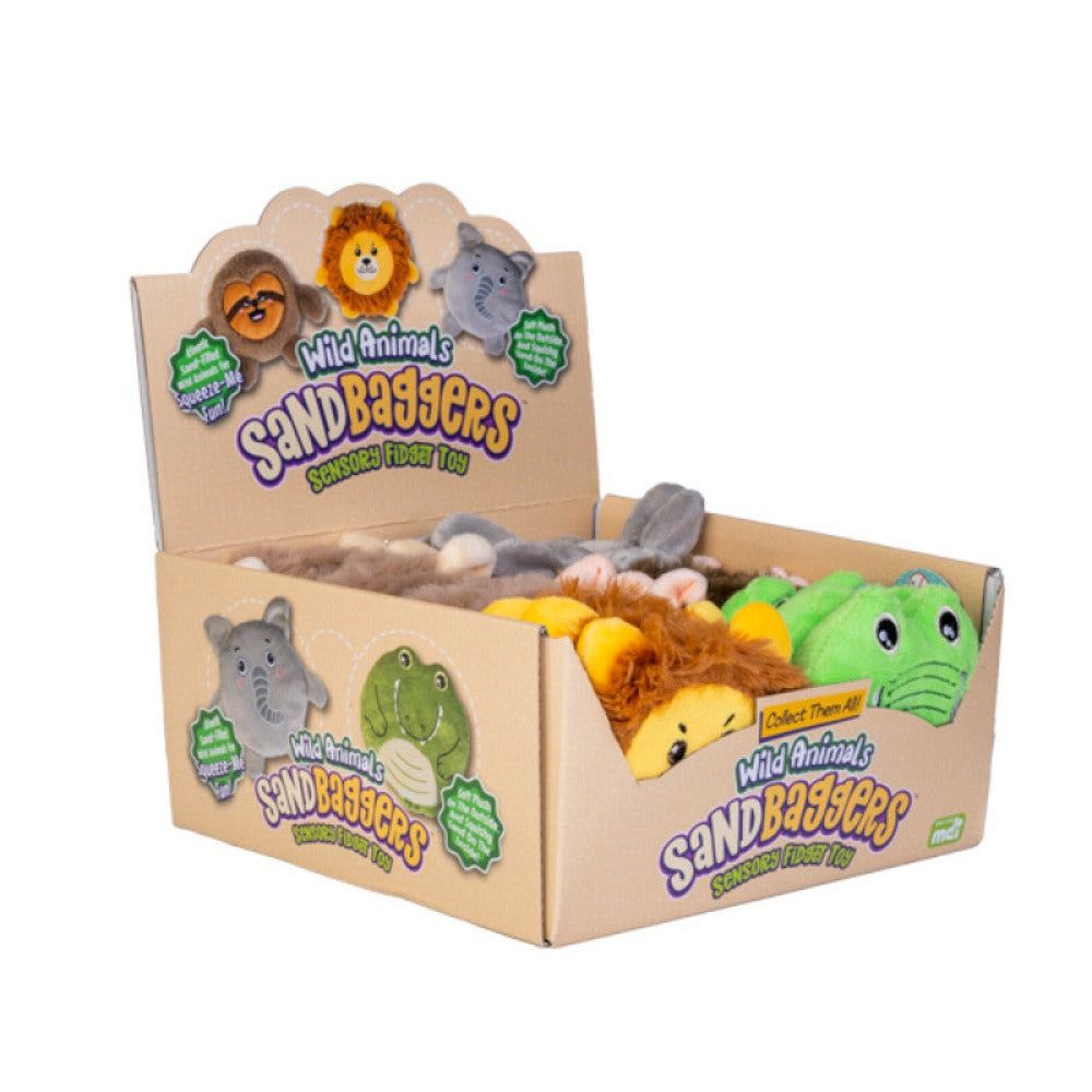 Wild Animals Sandbagger Pals - Sensory Circle