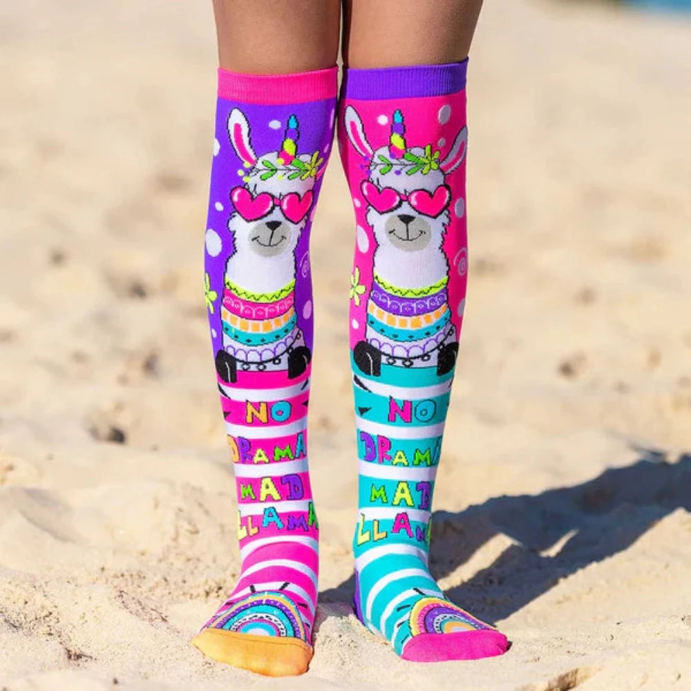 Llama Drama Socks - Sensory Circle