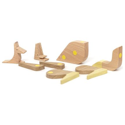 Wooden Magnetic - Kangaroo Puzzle Toy - Sensory Circle