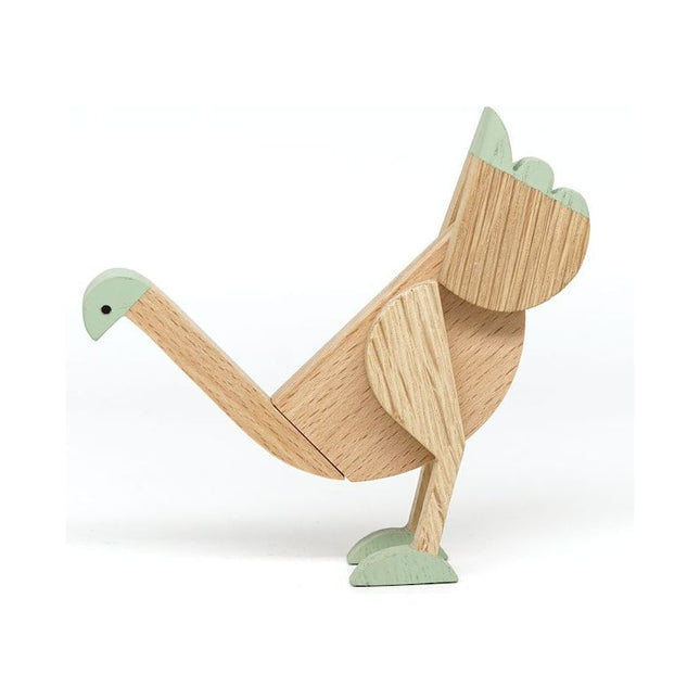 Wooden Magnetic - Emu Puzzle Toy - Sensory Circle