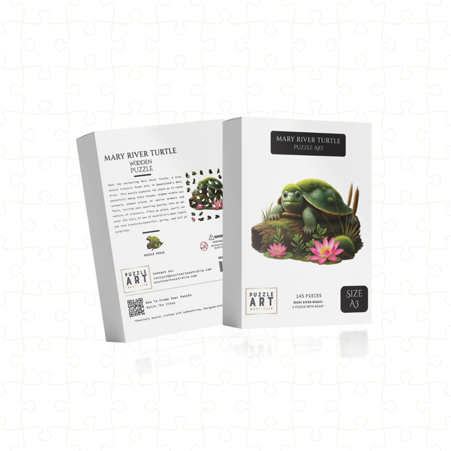 Mary River Turtle Wooden Puzzle