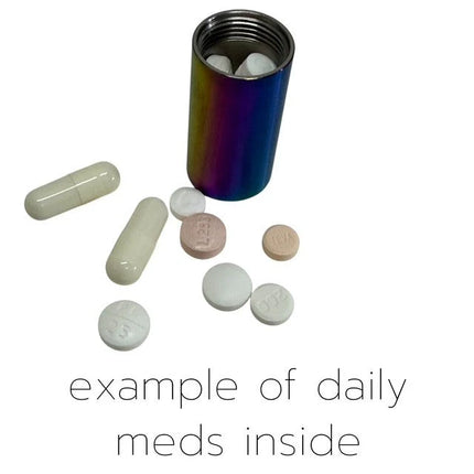 Meds on the Go – Kaiko™ Oil Slick Medication & Storage Vessel Kaiko Fidgets