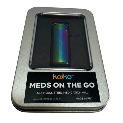Meds on the Go – Kaiko™ Oil Slick Medication & Storage Vessel Kaiko Fidgets