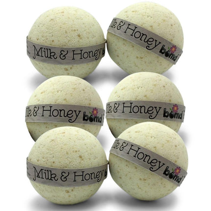 Oatmeal Milk & Honey Moisturising Bath Bomb Set of 6 helping families thrive with tools to calm connect and support