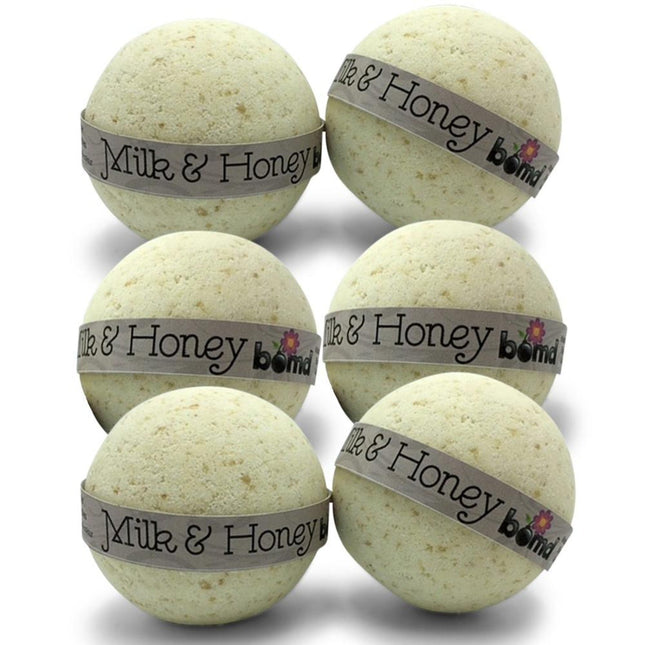Oatmeal Milk & Honey Moisturising Bath Bomb Set of 6 helping families thrive with tools to calm connect and support