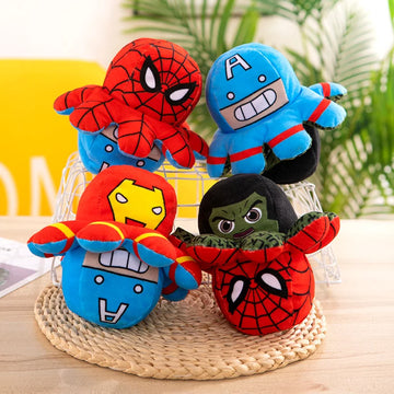 Reversible Octopus Marvel Spiderman Plush Toy