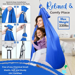 Sensory Training Swing Hammock For Children 150 x 280cm - Sensory Circle