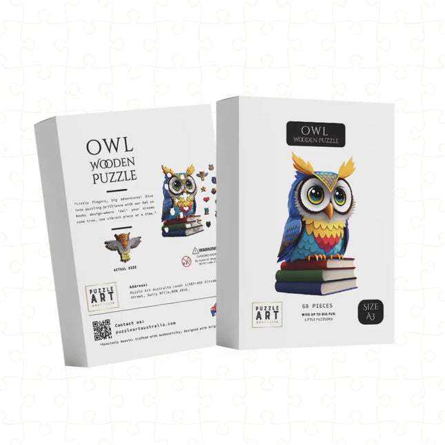 Book Owl - Sensory Circle