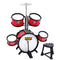 Keezi Kids 7 Drum Set Junior Drums Kit Musical Play Toys Childrens Mini Big Band Dropshipzone