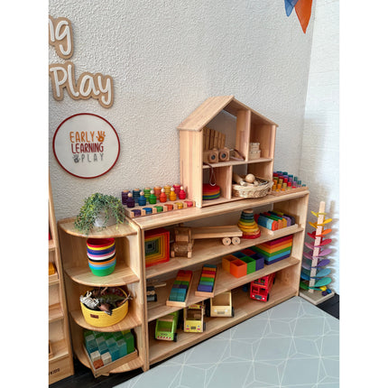 JORA Corner 4-Tier Corner Shelf