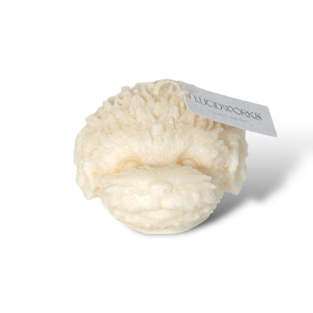 Peanut Dog Soy Pillar Decor Candle - Sensory Circle