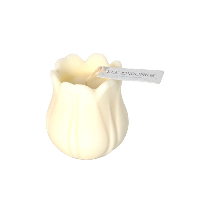 Tulip Soy Pillar Candle - Sensory Circle