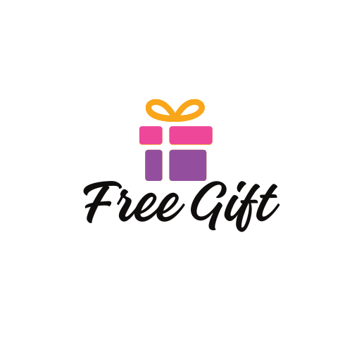 Pink and purple gift box with orange bow above Free Gift x 1 text, helping families thrive with calm tools
