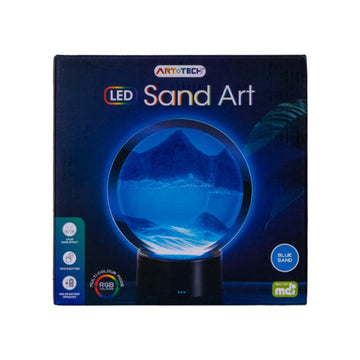 Blue LED Sand Art - Sensory Circle