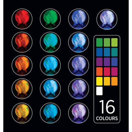 Galaxy Moon Touch Lamp - Sensory Circle