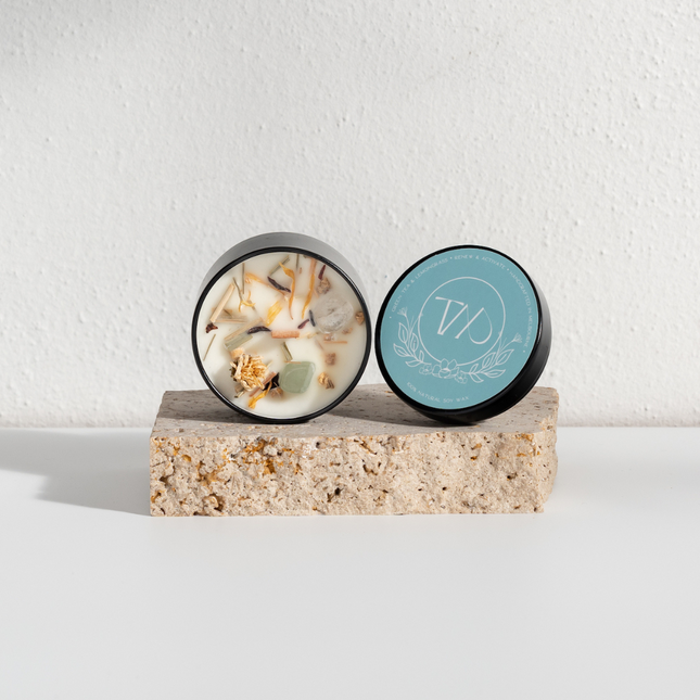 Renew & Activate Travel Crystal Candle - Sensory Circle