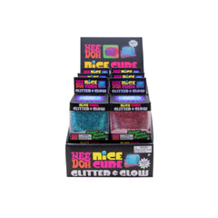 Schylling – Glitter & Glow Nice Cube Nee Doh William Valentine