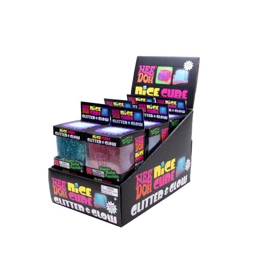 Schylling – Glitter & Glow Nice Cube Nee Doh