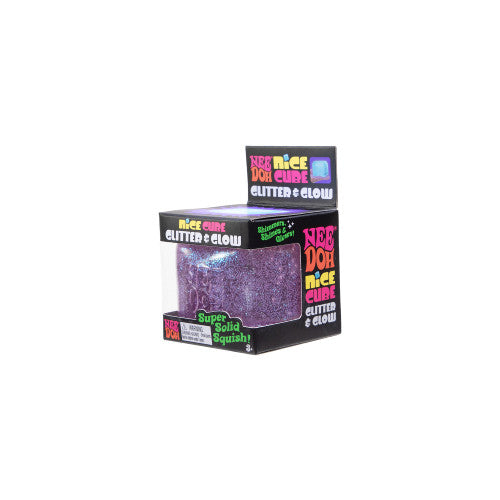 Schylling – Glitter & Glow Nice Cube Nee Doh