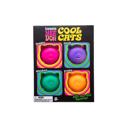 Schylling - Cool Cats Teenie (Multi-Pack) Nee Doh