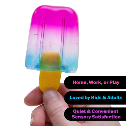 Schylling - Nice-sicle NeeDoh colourful handheld squishy sensory fidget toy