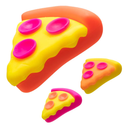 Schylling - Squeezza Pizza NeeDoh pizza slice squishy fidget toy