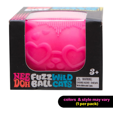 Schylling - Fuzz Ball Wild Cats NeeDoh