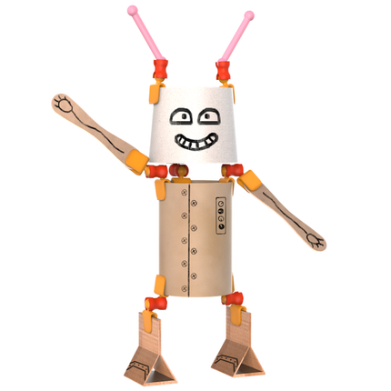 Robot Building Arts and Crafts Kit - Toyi TINNITOTS