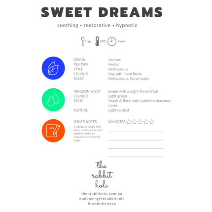Sweet Dreams The Rabbit Hole - Australian Made Tea