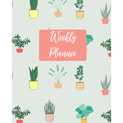 Weekly Planner - Plants The Teacher Author
