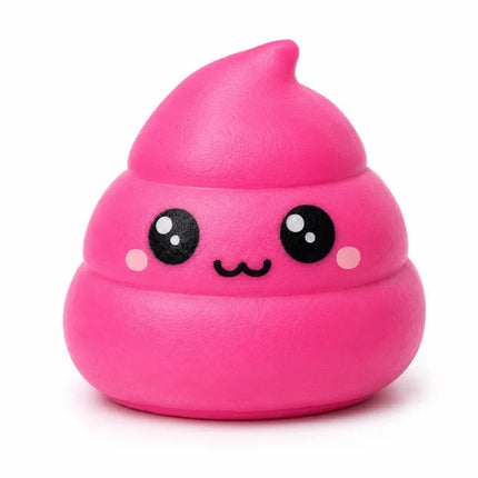 Squishy Jumbo Poo pink kawaii squishy sensory fidget toy
