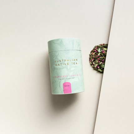 Strawberry Gum Green The Rabbit Hole - Australian Made Tea