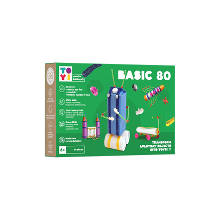 Basic 80 Building Kit - Toyi TINNITOTS