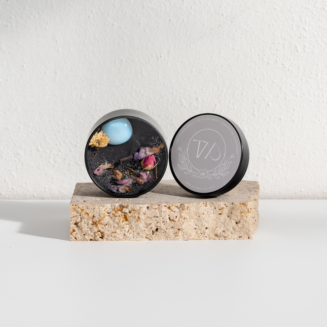 The Silver Lining Travel Crystal Candle - Sensory Circle