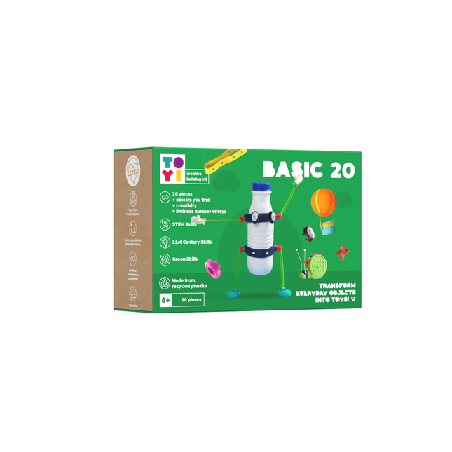 Basic 20 Building Kit - Toyi TINNITOTS