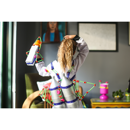 Spaceship Building Arts and Craft Kit - Toyi TINNITOTS