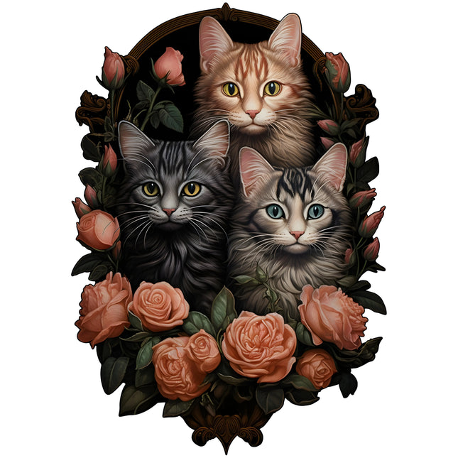 Trio of Cats - Sensory Circle