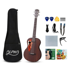 Alpha Ukulele 30 Inch with EQ 18 Frets Dropshipzone