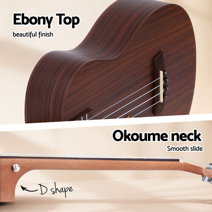 Alpha Ukulele 30 Inch with EQ 18 Frets Dropshipzone