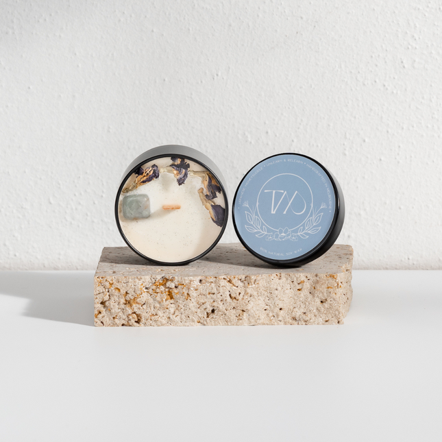 Unlearn & Relearn Travel Crystal Candle - Sensory Circle