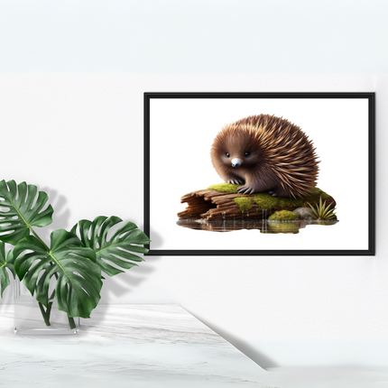 Echidna Spiky Sweetheart Wooden Puzzle