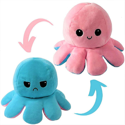 Reversible Octopus Plush Toy